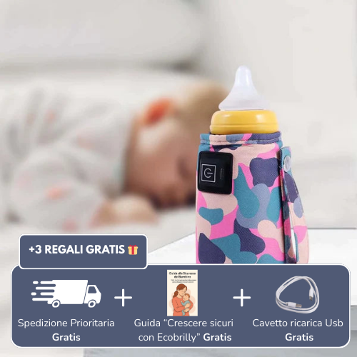 🍼 WarmyBottle™ – Scaldabiberon USB Portatile